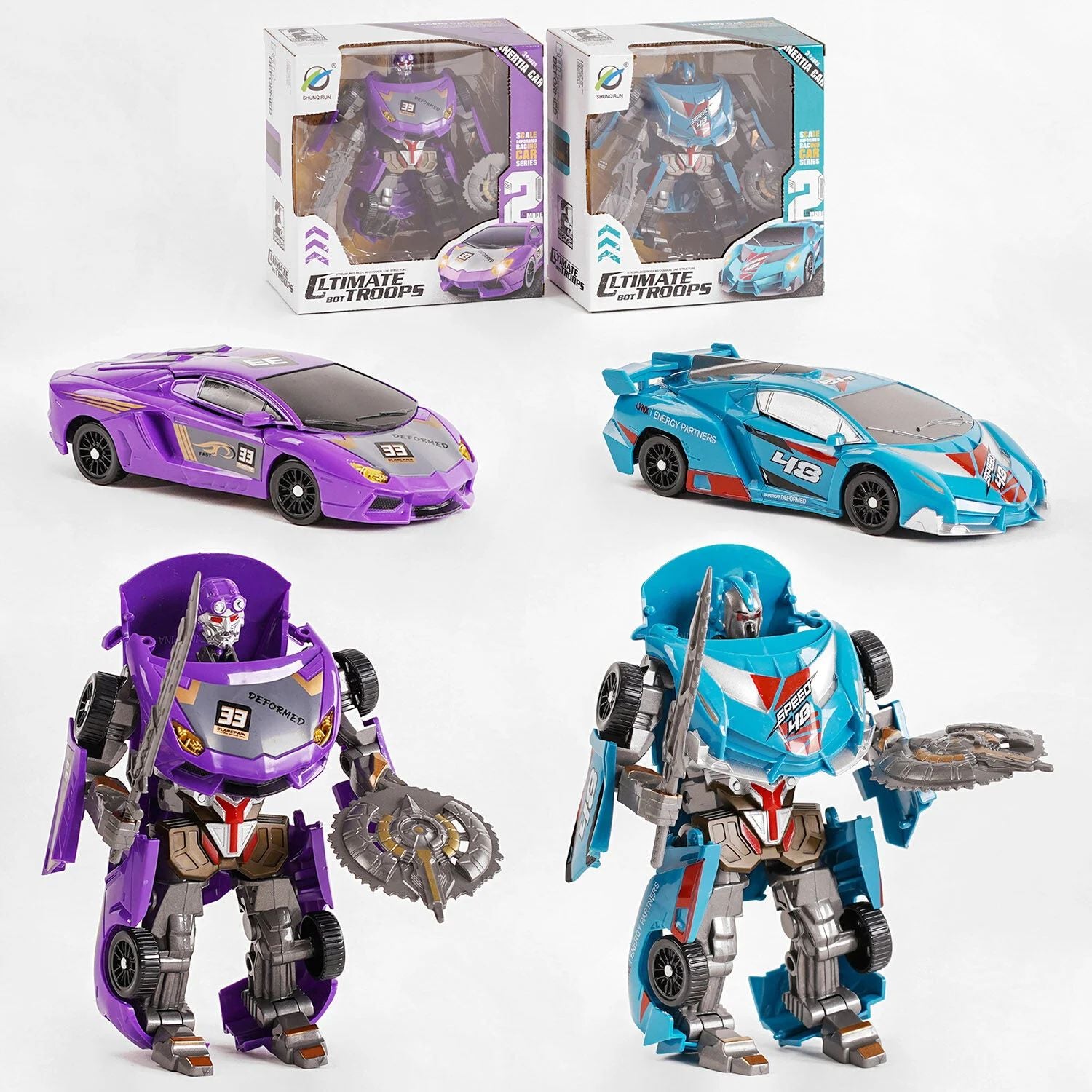 Climate Bot Troops 339-5 Transforming Robot