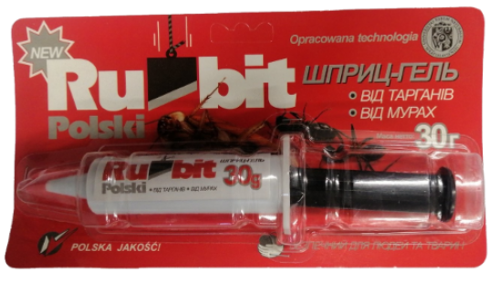 Rubit Cockroach & Ant Gel Syringe, 30 g - Image 2