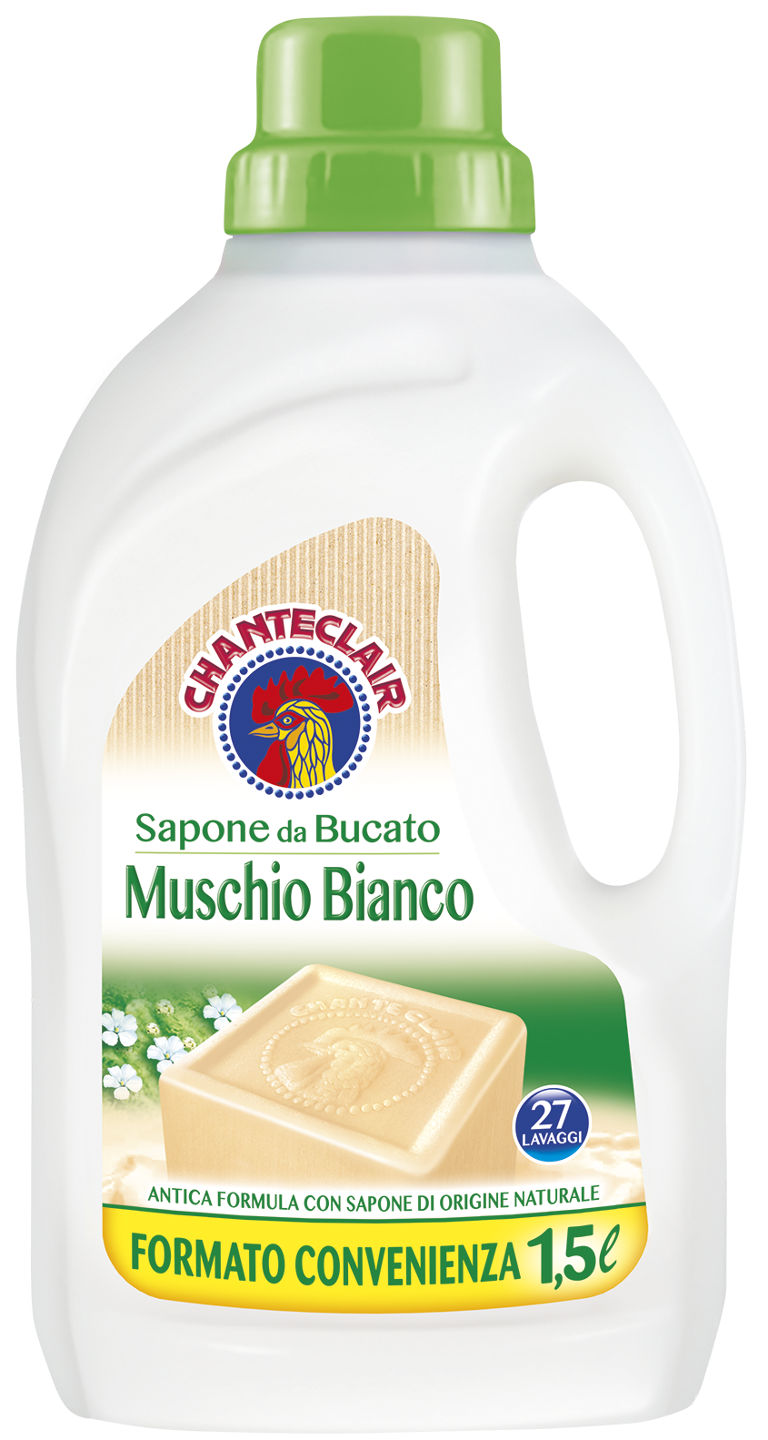 Chante Clair White Musk Liquid Laundry Soap, 1.5 L