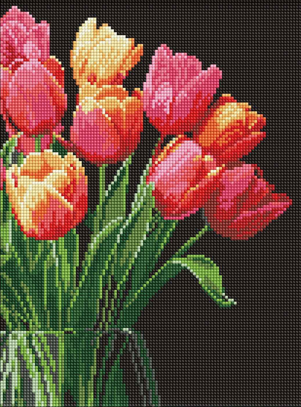 Ideyka Diamond Painting Set, Assorted, 30 x 40 cm