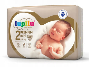 Lupilu Premium Mini 2 Baby Diapers, 44 pcs, 3-6 kg - Image 2