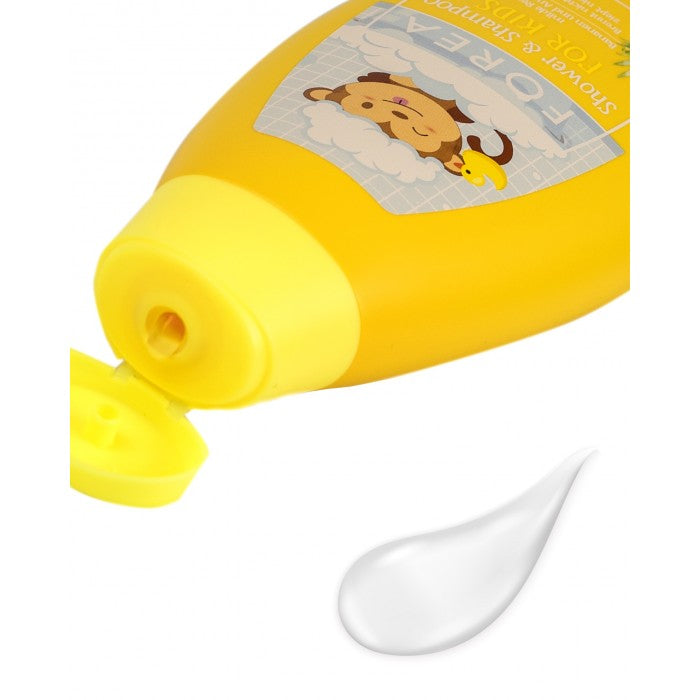 Kids shampoo and shower gel Forea with banana and pineapple 500 mL - Image 3