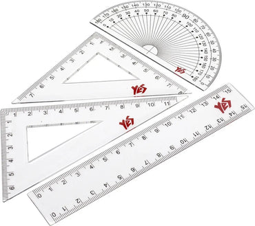 YES 370263 Geometry Set, 4 pcs, 15 cm - Image 2