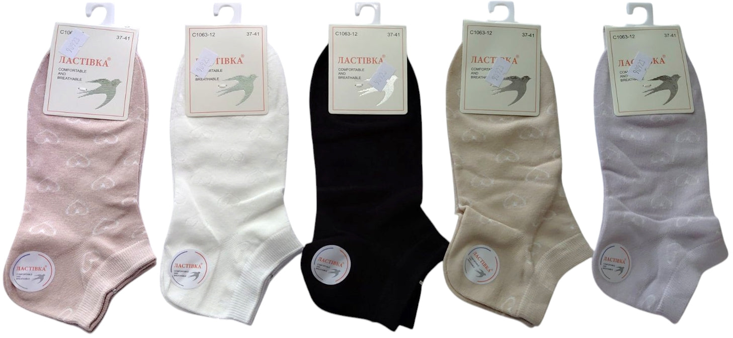 Women's Short Socks Lastivka S1063-12 rozmir 37-41