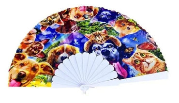 Folding Fan C22106/C22104, Assorted Designs - Image 2