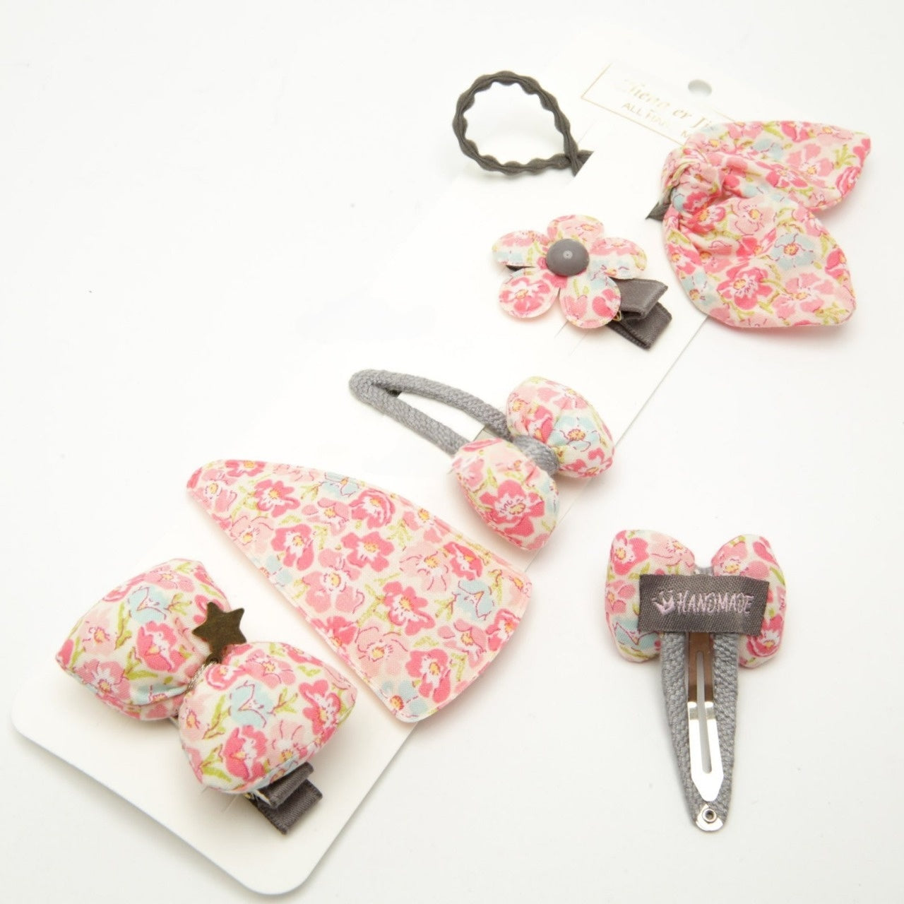 Kids' Hair Tie & Hair Clip Set 5-5716