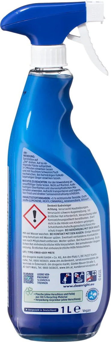 Denkmit Bathroom Cleaner Spray, 1 L - Image 2