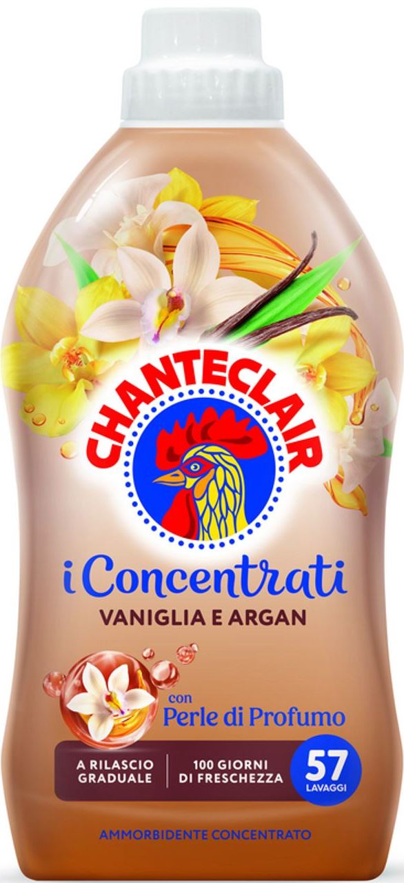 Chante Clair Vanilla & Argan Perfumed Fabric Softener, 1.14 L