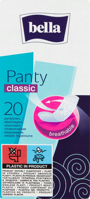 Bella Panty Classic Panty Liners, 20 pcs - Image 2