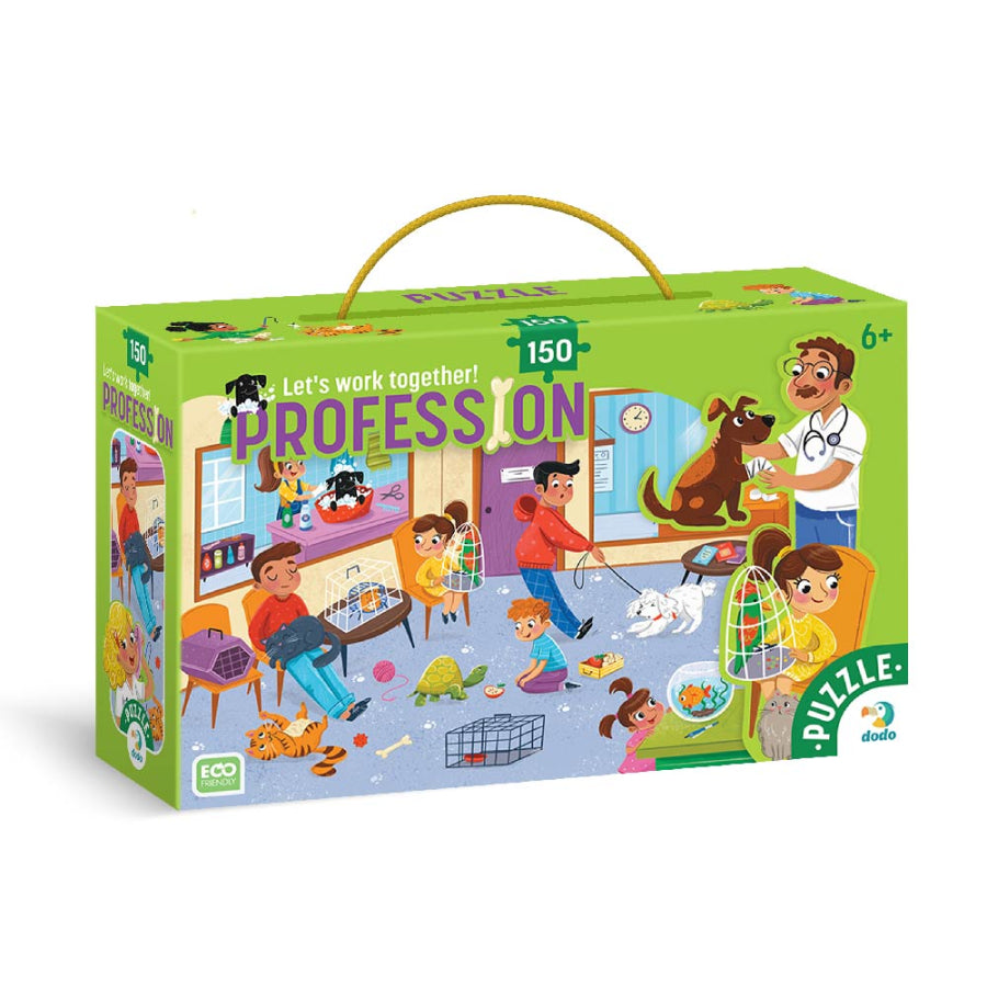 Dodo 300621 Professions: Veterinarian Puzzle, 150 Pieces - Image 2