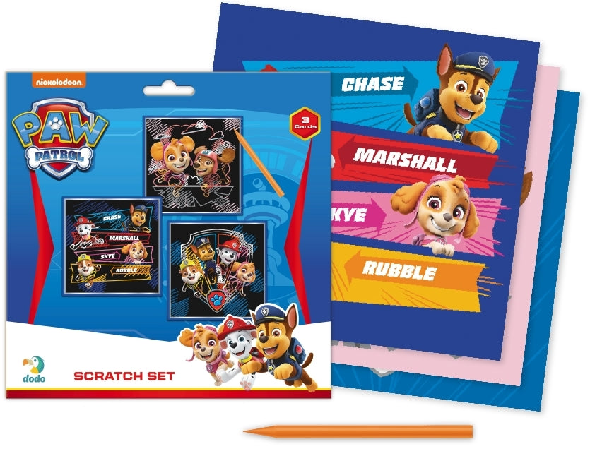 Dodo 200194 Paw Patrol Team 3-in-1 Engraving Set