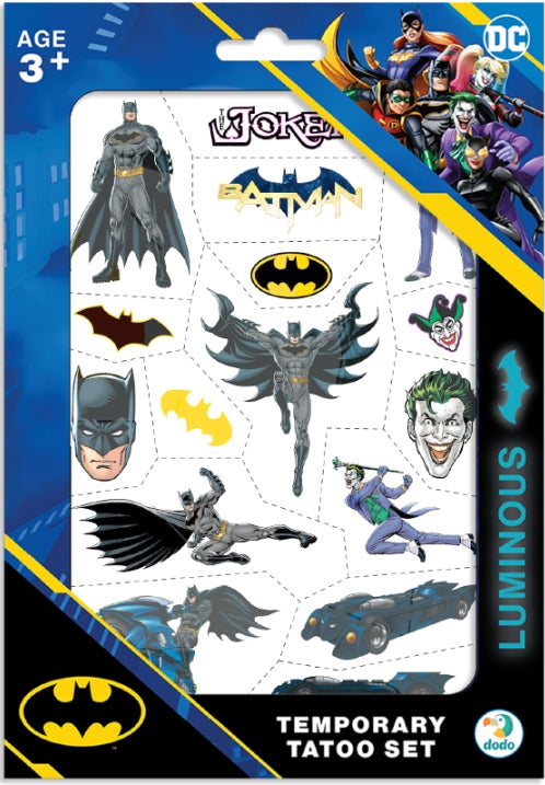 Dodo 200548 Batman Heroes Temporary Tattoo Set