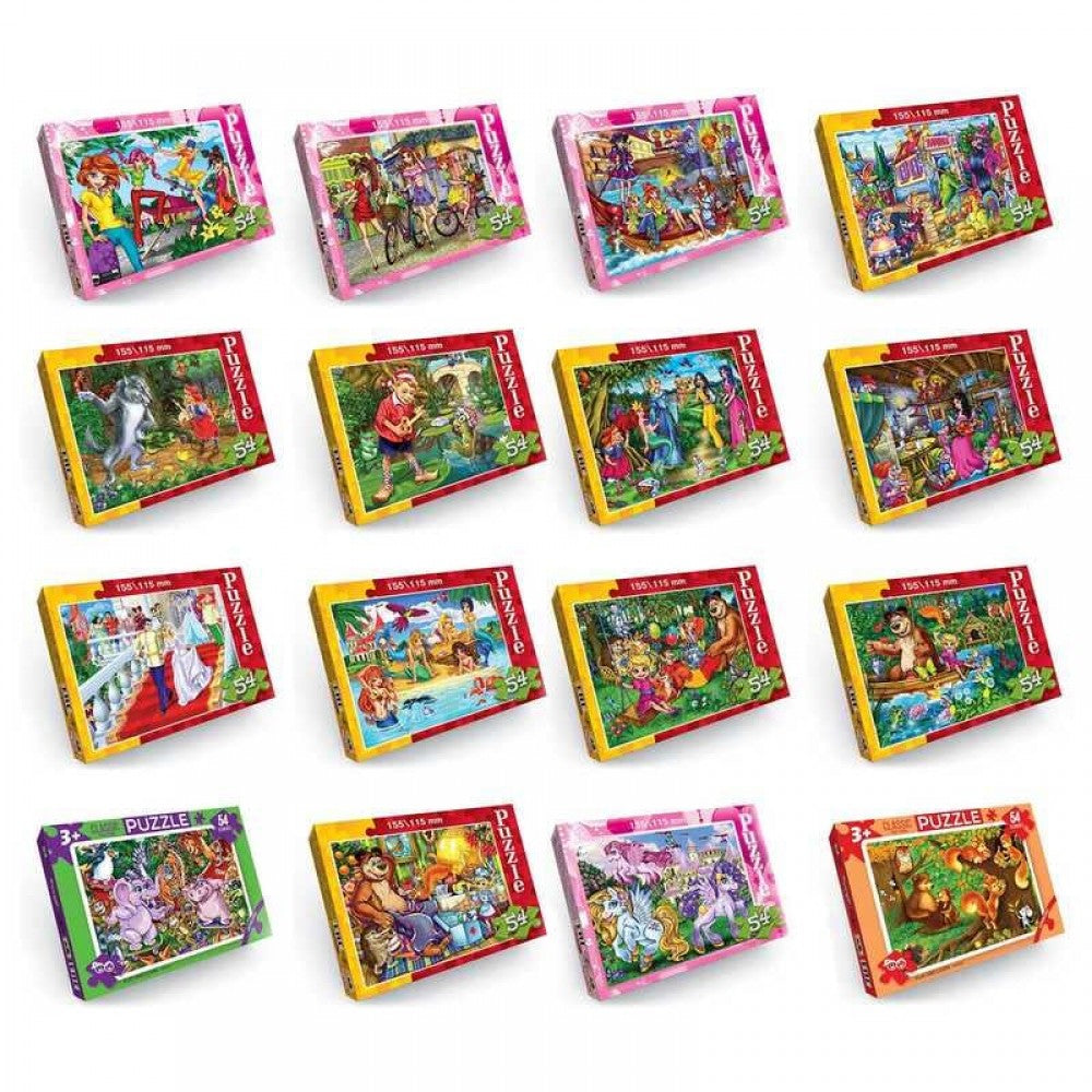 Danko Toys Puzzle, Assorted, 54 Pieces - Image 4