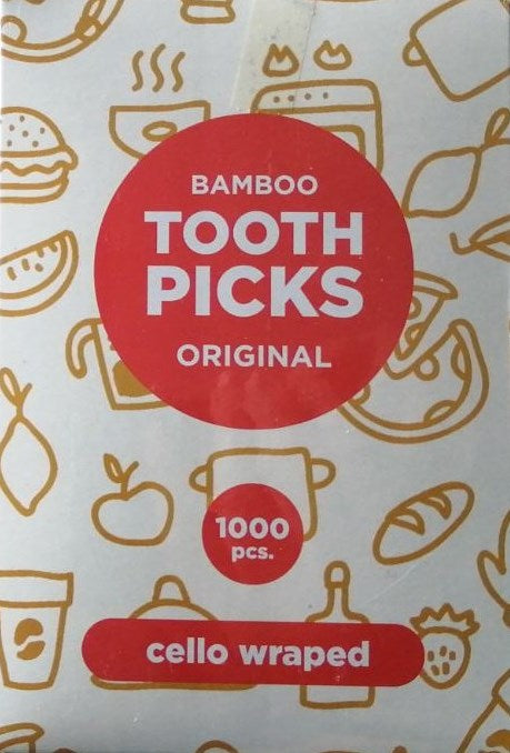 Individually Wrapped Bamboo Toothpicks, 1000 pcs - Image 2