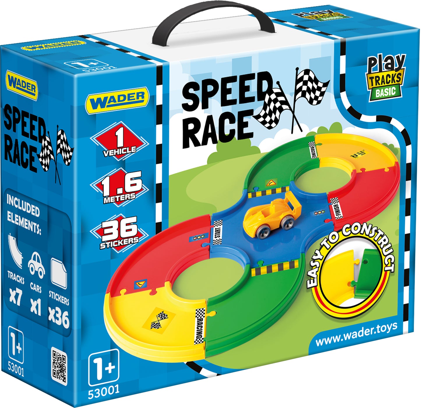 Wader 53001 Speed Race Play Set - Image 3