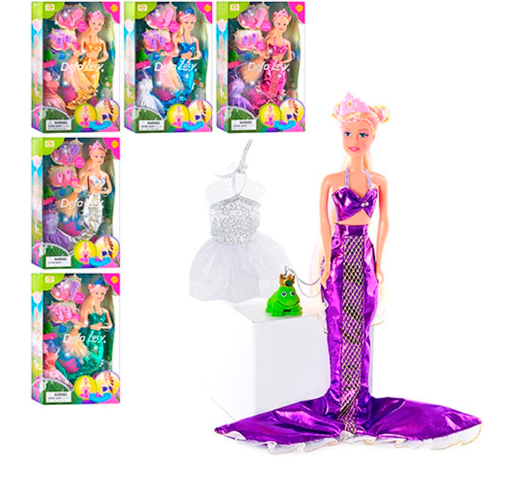 Defa Lucy 6021 Mermaid Doll with Dress, Pointe Shoes & Accessories