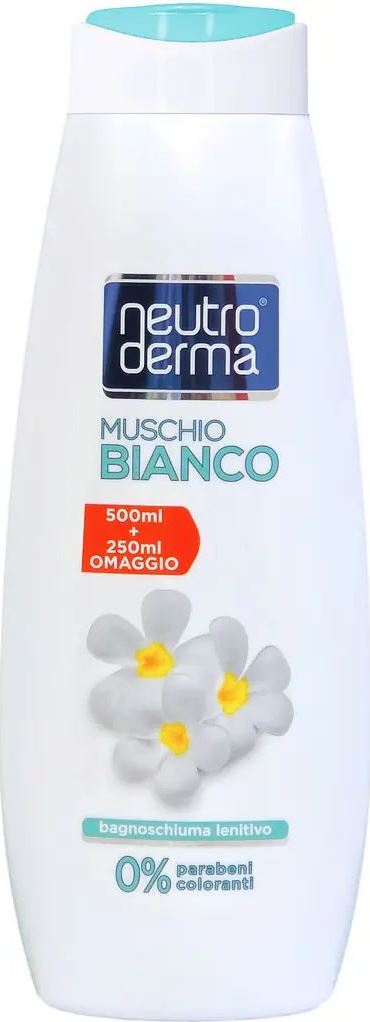 Neutro Derma White Musk Soothing Shower Gel Foam, 750 mL