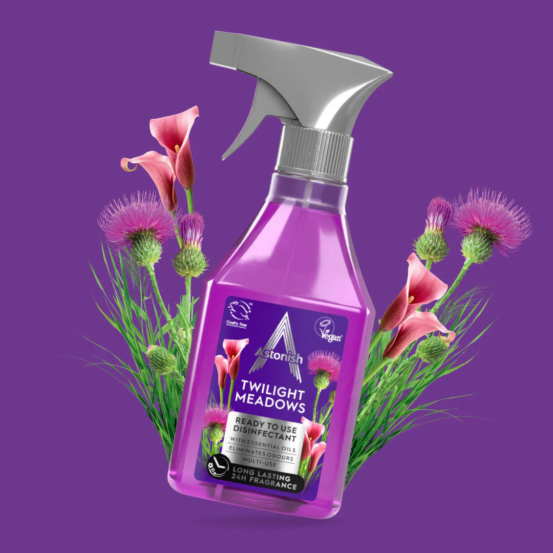 Astonish Twilight Meadows Multi-Purpose Cleaner & Disinfectant Spray, 550 mL - Image 2