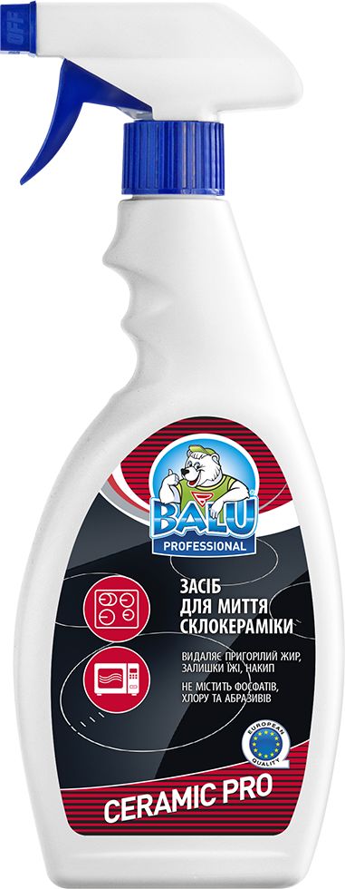 Balu Ceramic Pro Glass-Ceramic Cooktop Cleaner Spray, 550 mL