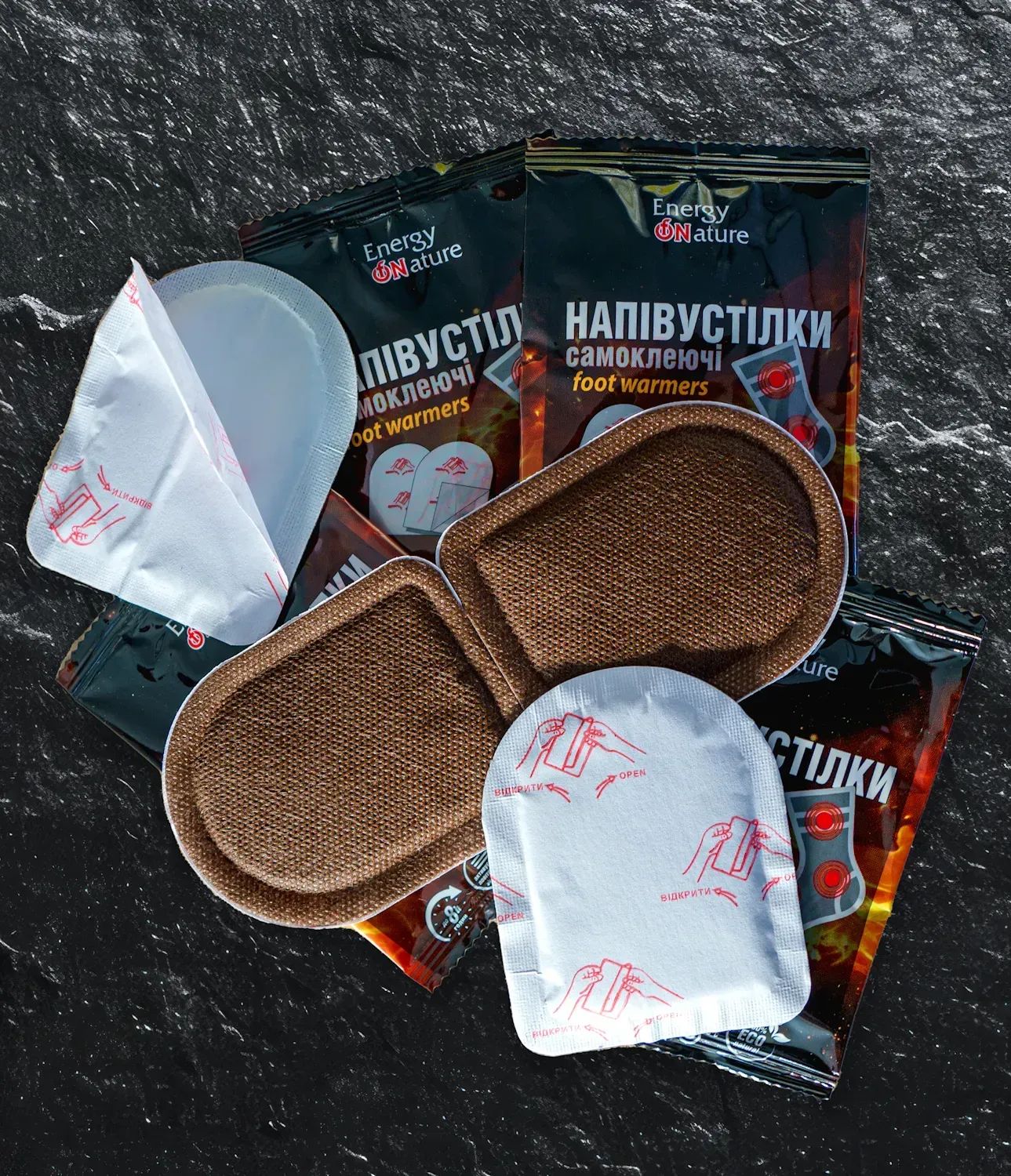 Energy of Nature Self-Heating Half Insoles, 1 Pair - Image 2