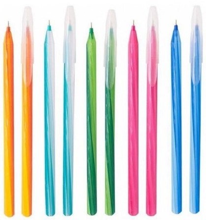 Economix Malibu Blue Oil-Based Ballpoint Pen, 0.7 mm