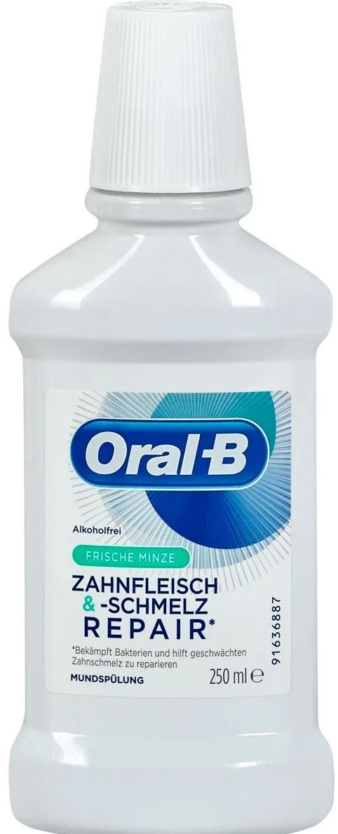 Oral-B Fresh Mint Mouthwash, 250 mL