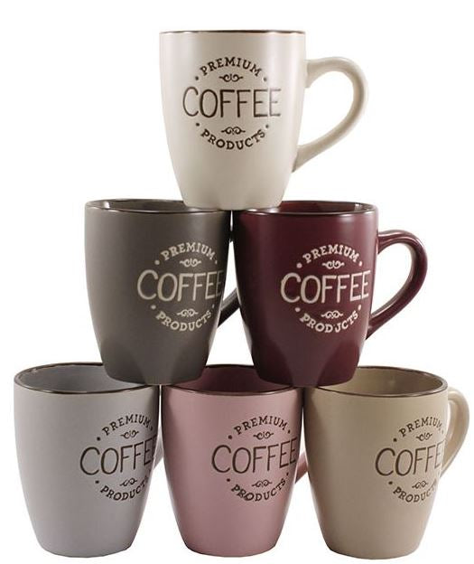 Interos Coffee 23052 Ceramic Cup, 350 mL
