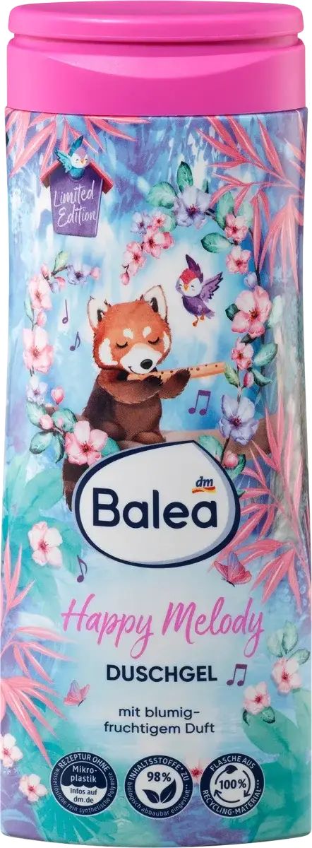Balea Happy Melody Shower Gel, 300 mL