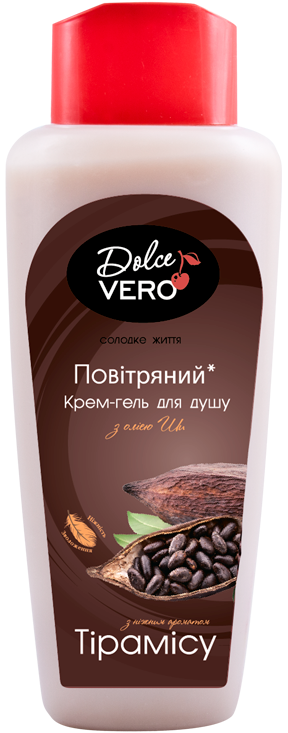 Dolce Vero Tiramisu Shower Cream Gel, 330 mL