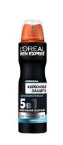 L'Oréal Paris Men Expert Carbon Protect Antiperspirant Deodorant Spray, 150 mL