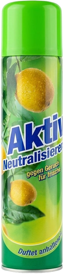 Aktiv Lemon Odor Neutralizer Spray, 300 mL