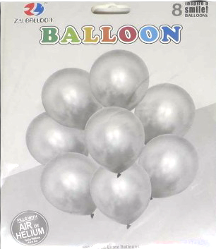 1213-1 Latex Balloon Set, 8 pcs - Image 2