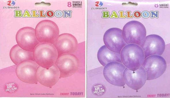 1213-1 Latex Balloon Set, 8 pcs - Image 4