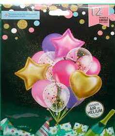 1212-3 Balloon Set, 12 pcs