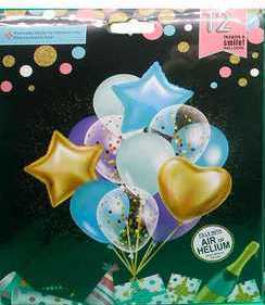 1212-3 Balloon Set, 12 pcs - Image 2