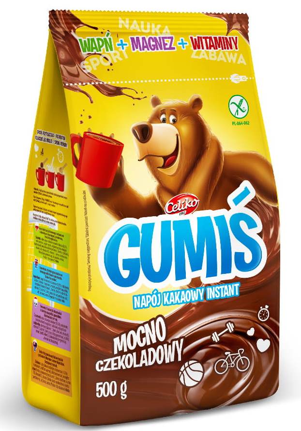 Celiko Gumiś Instant Cocoa, 500 g