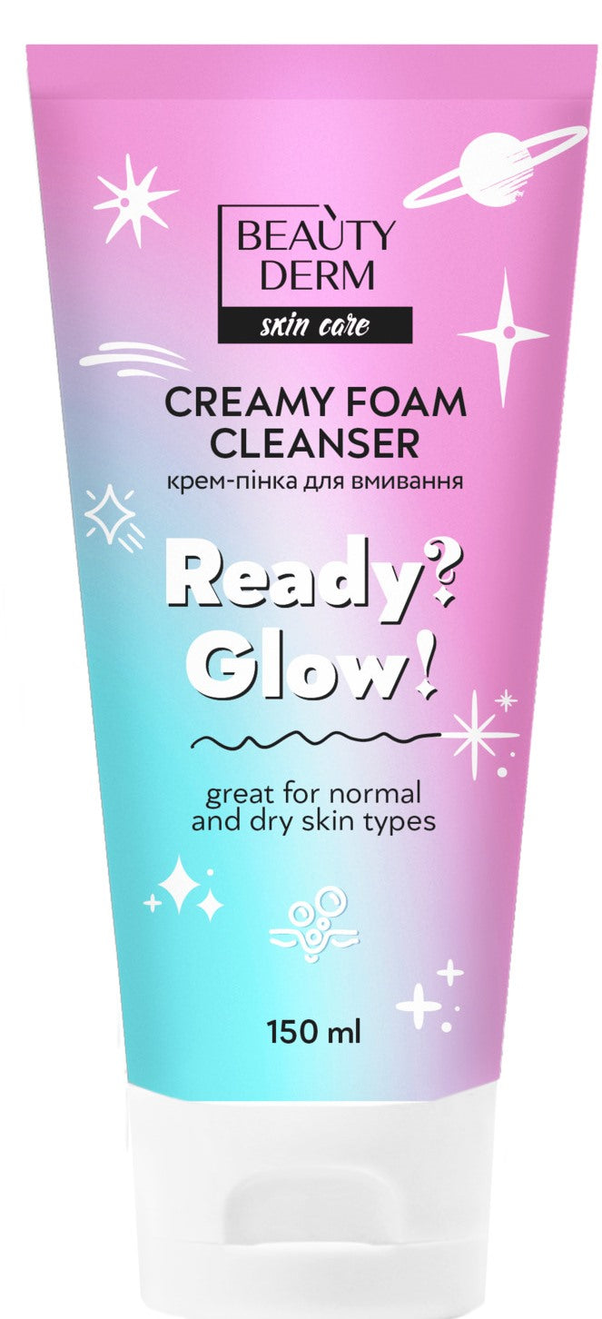 Beautyderm Ready? Glow! Foaming Face Wash Cream, 150 mL