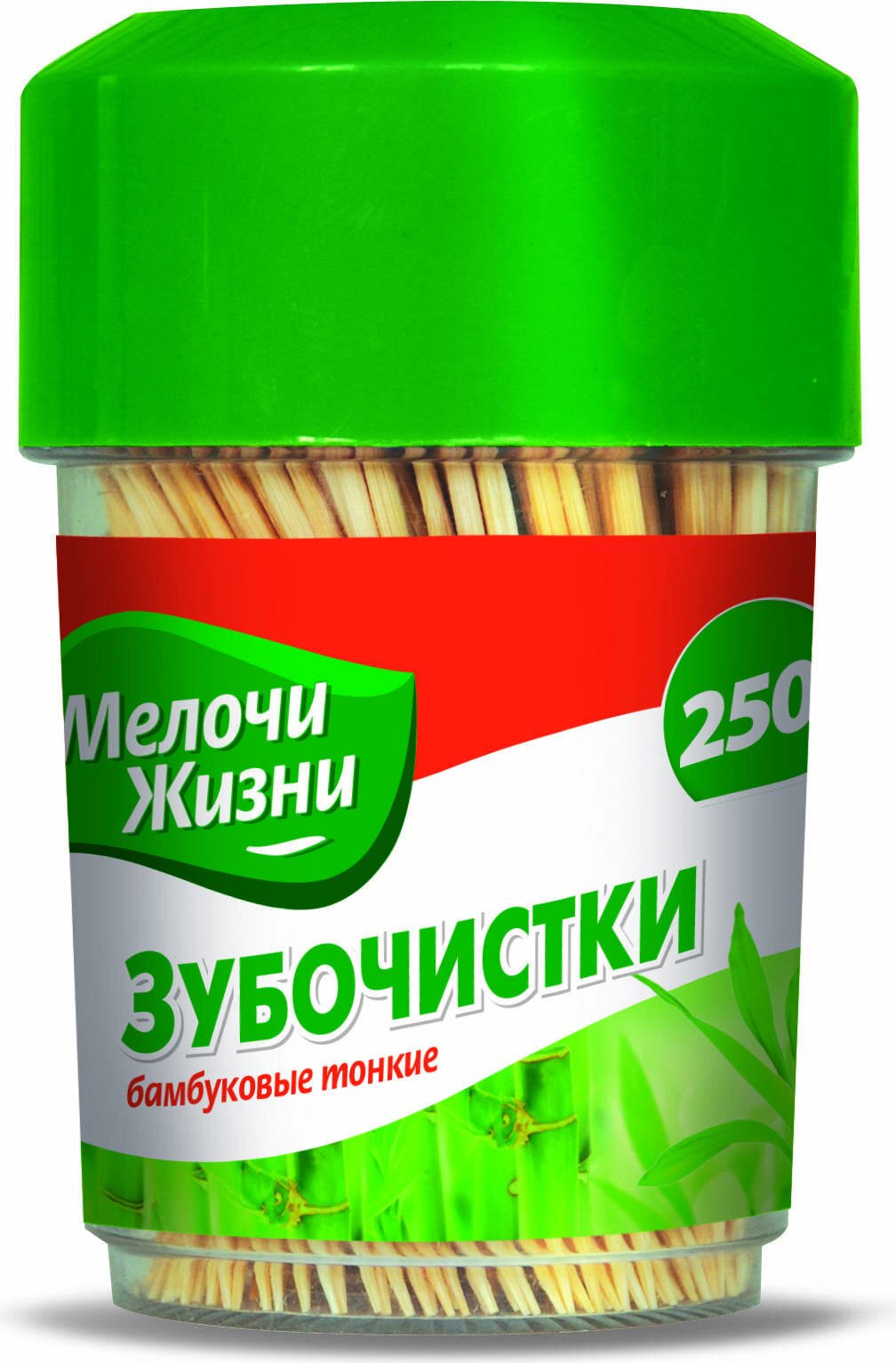 Melochi Zhizni Bamboo Toothpicks, 250 pcs - Image 3