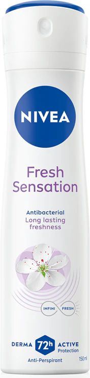 Nivea Women's Antiperspirant Deodorant Fresh Sensation Spray, 150 mL