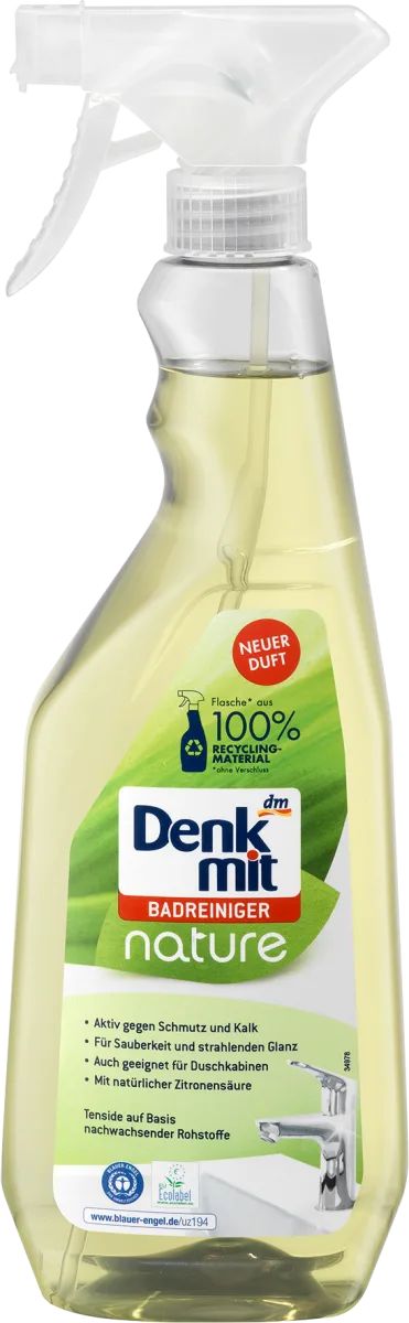 Denkmit Nature Bathroom Cleaner Spray, 750 mL