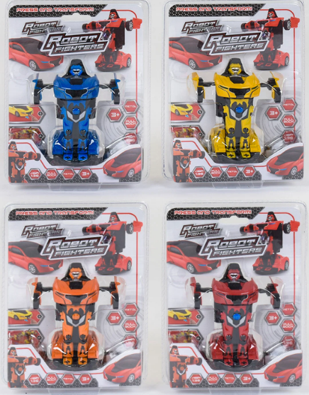 Robot Fighters 6585 Transforming Car