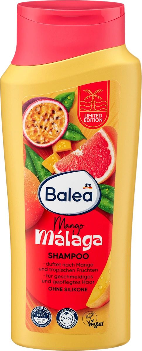 Balea Mango Malaga Shampoo, 300 mL