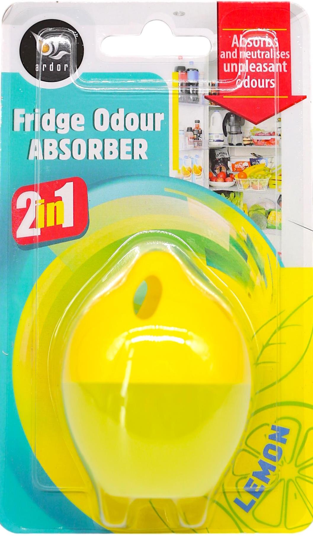 Ardor 2-in-1 Lemon Refrigerator Odor Absorber, 30 g