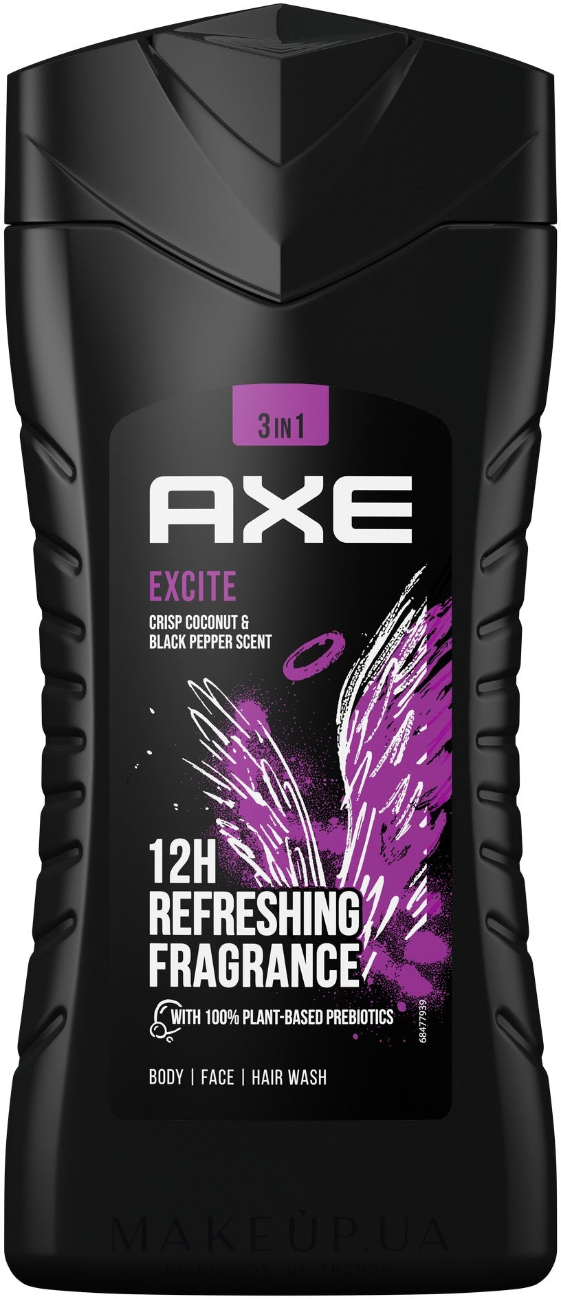 Axe Excite Shower Gel, 250 mL