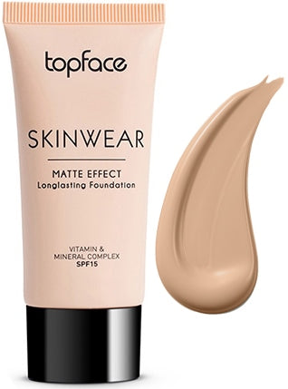 TopFace Skinwear Matte Effect Long-Lasting Foundation 004 Beige, 30 mL