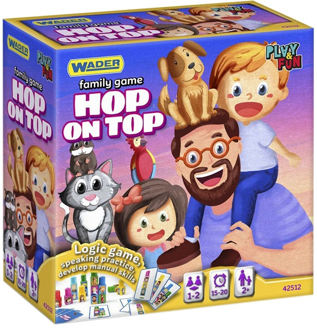 Wader 42512 Carry Me Piggyback! Board Game