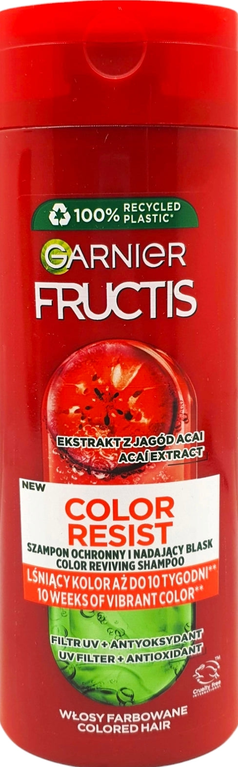 Garnier Fructis Long-Lasting Color Goji Shampoo, 400 mL