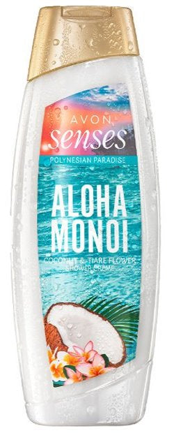 Avon Senses Aloha Monoi Shower Gel, 500 mL