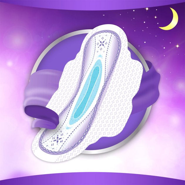 Always Ultra Platinum Night (Size 4) Sanitary Pads, 6 pcs - Image 2