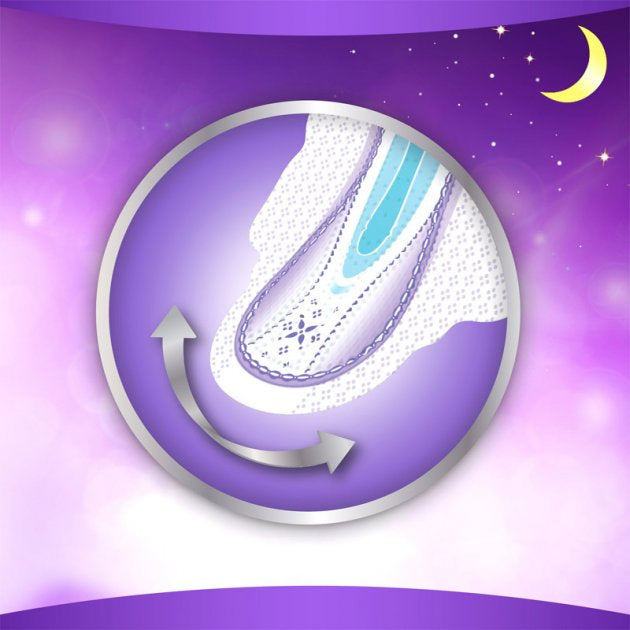 Always Ultra Platinum Night (Size 4) Sanitary Pads, 6 pcs - Image 3